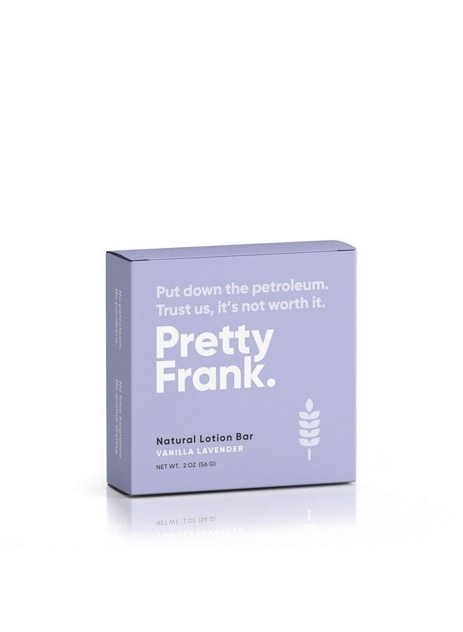 PRETTY FRANK بار لوشن طبيعي لوشن للجسم ومرطب يومي مع زبدة الشيا وزبدة الكاكاو وشمع النحل العضوي خالي من البارابين والسلفات وخالي من البترول وصديق للبيئة بالفانيليا والخزامى - Image 2