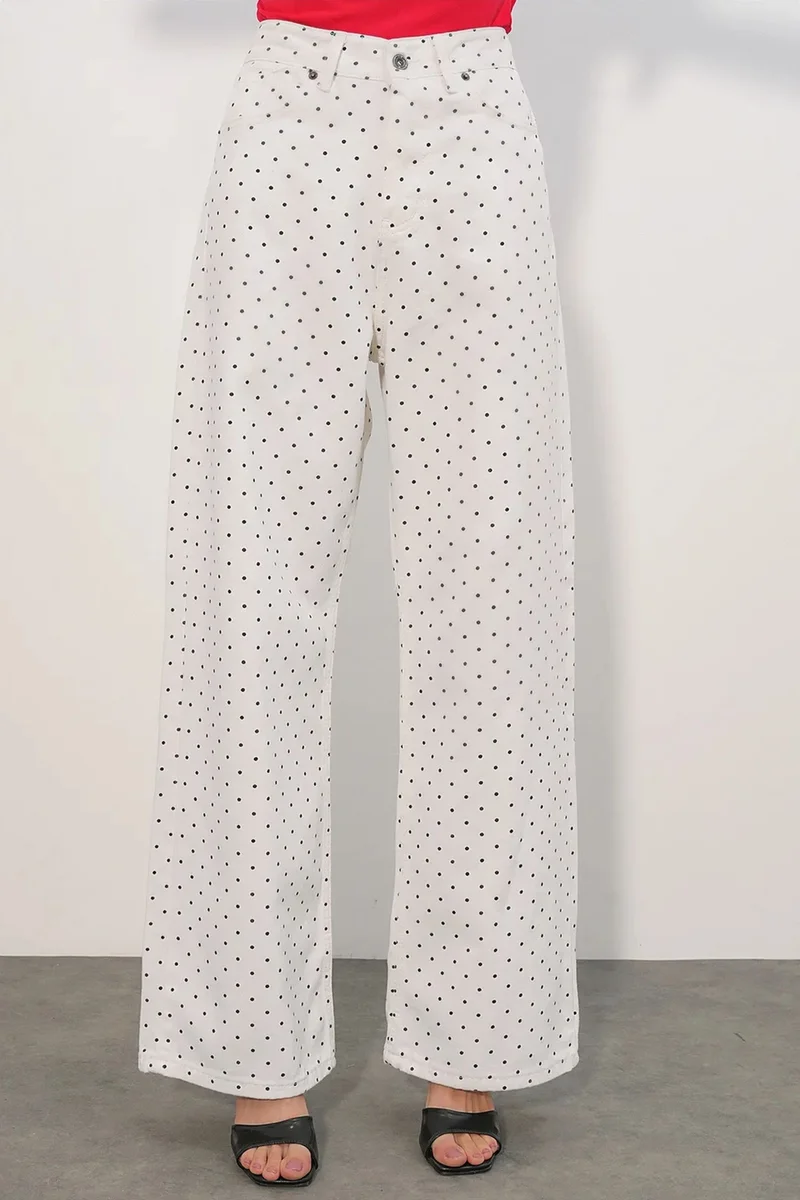 BDART High Waist Loose Fit Wide Leg Denim Jeans