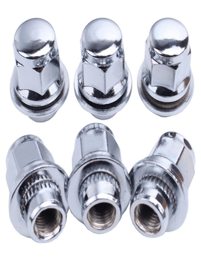 Reeauto 12x1.5 Lug Nuts 20 Pcs Chrome Closed End Mag Style Lug Nuts with Washer 13/16" (21mm) Hex Compatible with Toyota Camry/Corolla/Tacoma Lexus - Image 3