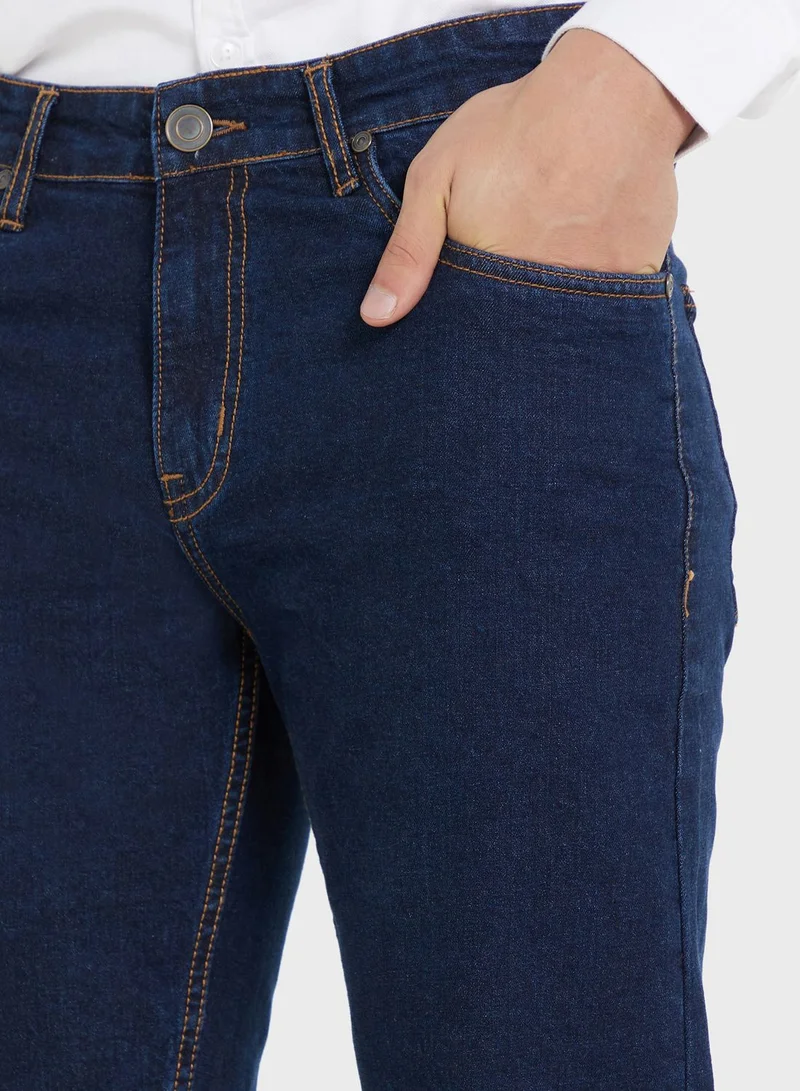 سفنتي فايف Mens Basic Jeans