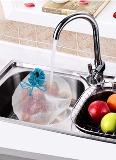 Y&D Reusable Mesh Produce Bags Washable Eco-Friendly for Grocery Shopping Storage Fruit Vegetable Toys Large, Medium Small 12pcs  - Image 4