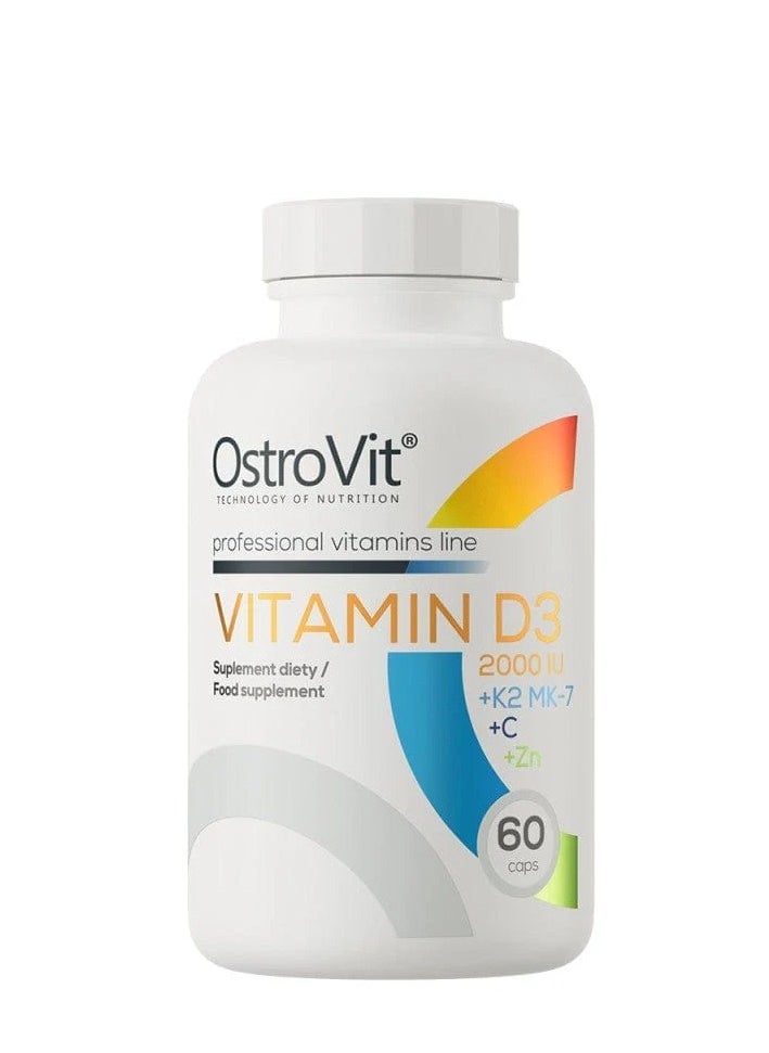 OstroVit OSTROVIT, VITAMIN D3,2000 IU,60 CAPSULE 