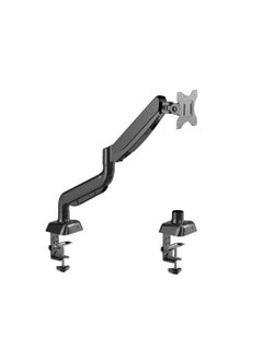 Single Monitor Stand for 17-32 Inch Monitors,Desktop Gas Spring Lifts and Rotates Monitor Stand Holds 2-9kg