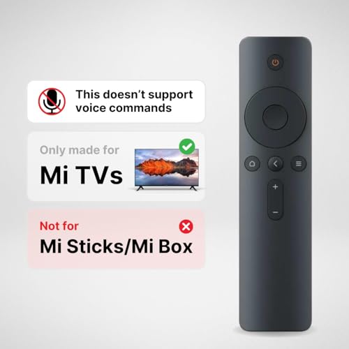Zdalamit Mi TV Remote Control [Non-Voice] | Bluetooth Replacement Remote for Xiaomi, Redmi, Android Smart TVs – by Tu-DOX - Image 3