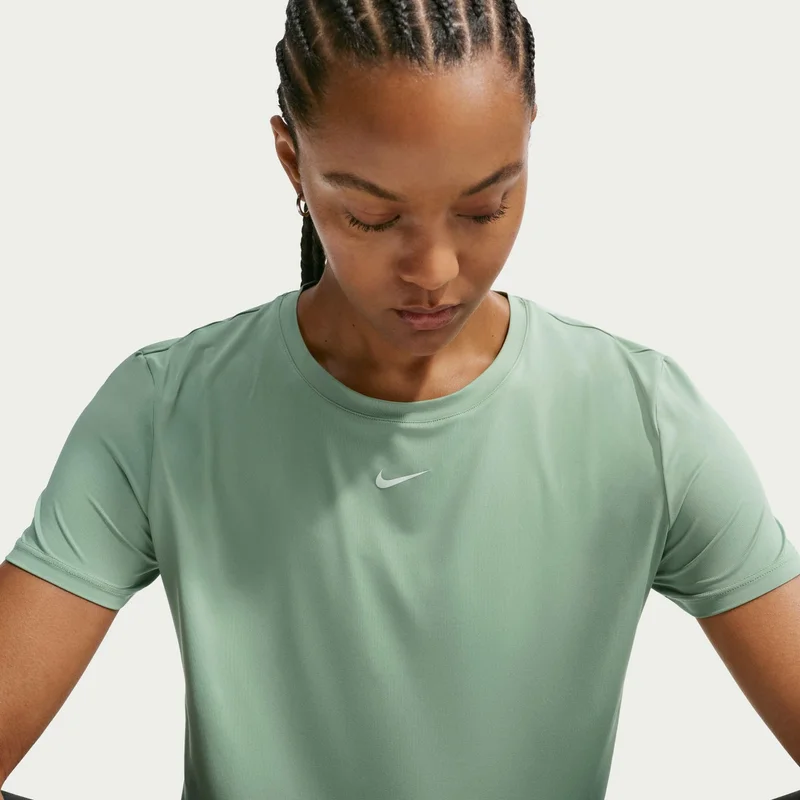 Nike Grey Women's One Classic Dri-FIT Training T-Shirt for Women | Best Price UAE