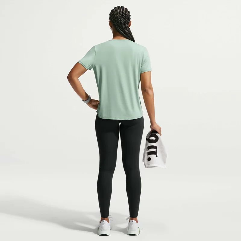Nike Grey Women's One Classic Dri-FIT Training T-Shirt for Women | Best Price UAE