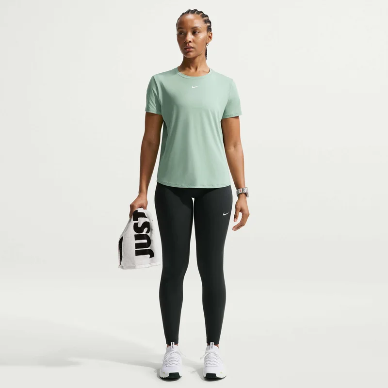 Nike Grey Women's One Classic Dri-FIT Training T-Shirt for Women | Best Price UAE