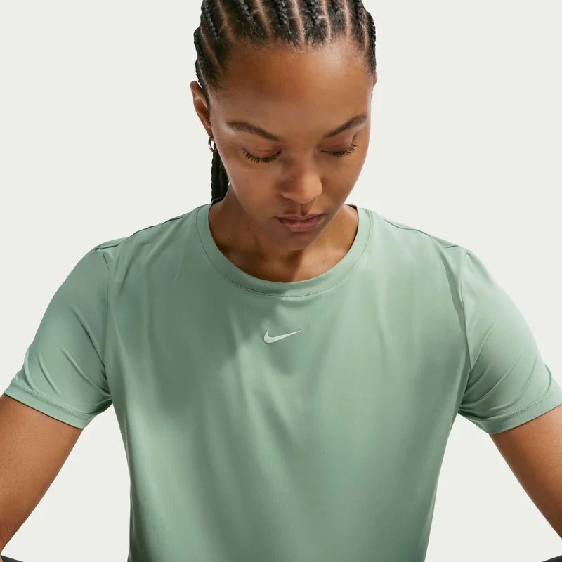 Nike Grey Women's One Classic Dri-FIT Training T-Shirt for Women | Best Price UAE