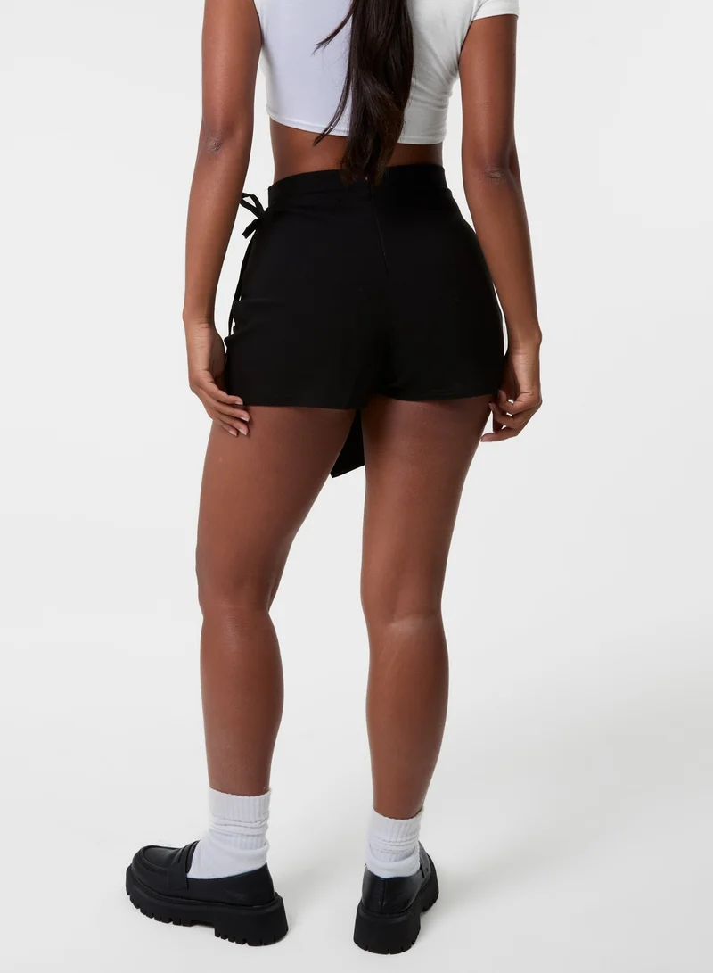 بينك فانيلا Wrap Over Skort