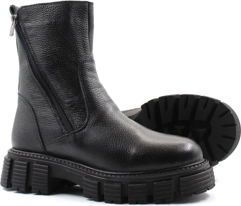 Fast Step Leather Fur Women's Classic Boots 710KZA6001