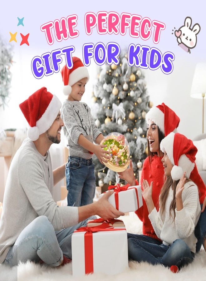Laclun Make Your Own Night Light ,Rabbit DIY Kits,Bunny Toys for Kids Ages 4-8 ,Arts and Crafts Lamp Project for Girls(USB Upgrade Edition),Gifts for 4 5 6 7 8 9 10 Year Old Girl with Greeting Card - Image 5