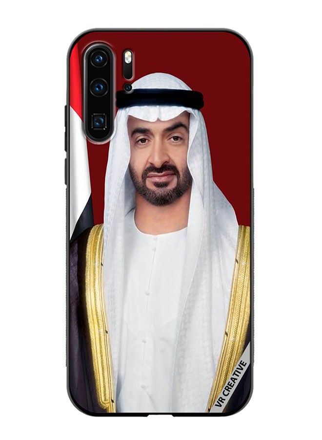 VR CREATIVE Protective Case Cover For Huawei P30 Pro Sheikh Mohamed Bin Zayed Al Nahyan Design Multicolour - Image 1