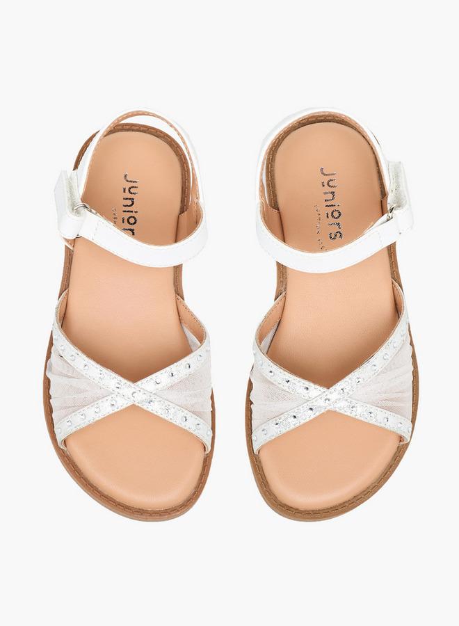 JUNIORS Girls Hook & Loop Sandals - Image 3