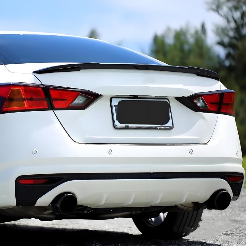 MUTUSAISI Blade Style Painted Black Rear Trunk Spoiler Wing Lip for Nissan Altima 2019-2024 - Image 2
