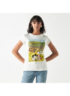 Mickey Mouse and Friends Print Round Neck T-shirt with Short Sleeves - pzsku/Z9B59324C52D77EB4675CZ/45/_/1729772146/760deea2-8e58-4300-b8b2-0095ed9dd275