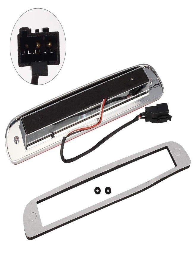 Partsam High Mount Stop Light Third 3rd Brake Light Replacement for F250 F350 F450 F550 Super Duty 1999 to 2016 / Ranger/B series LED Rear Cab Roof Center Mount Brake Stop Tail Cargo Light Lamp (Red) - Image 4