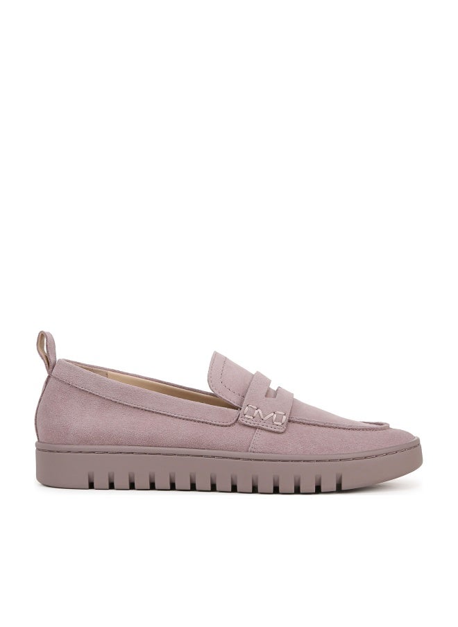Vionic Womens Uptown Slip-ons Magnolia Dusk Grey Waxed Suede 9 M - Image 1