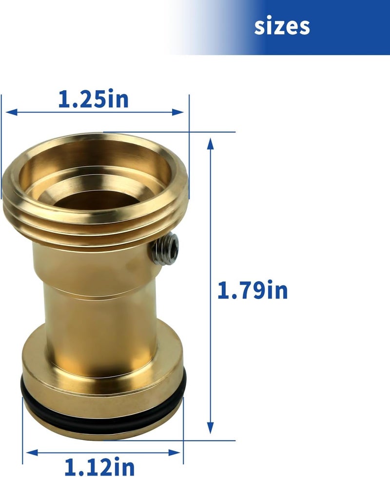 DZQPPC RP33794 Tub Spout Adapter for Slip-On Diverter, for Delta RP19820 RP17453 Replacement Kit - Image 2
