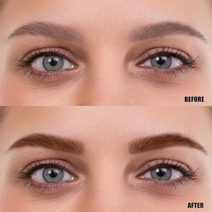 Anglicolor Natural Look Eyebrow Pencil LongLasting Waterproof Precise Application Vegan CrueltyFree 008g 104Dark Brunette - Image 2