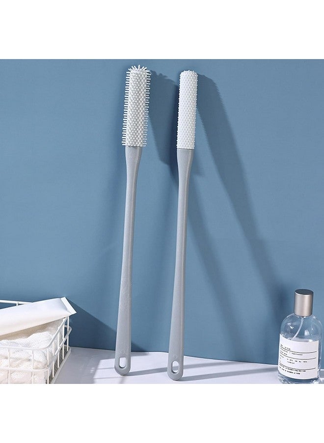 DEVANI IMPEX Toe Cleaning Brush Foot Scrubber in Shower with Long Handle Silicone Foot Brush Soft Skin Exfoliation Lotion Applicator for Foot Seniors,Elderly, Men and Women - Image 5