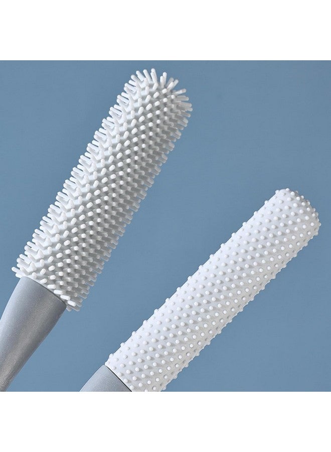 DEVANI IMPEX Toe Cleaning Brush Foot Scrubber in Shower with Long Handle Silicone Foot Brush Soft Skin Exfoliation Lotion Applicator for Foot Seniors,Elderly, Men and Women - Image 4