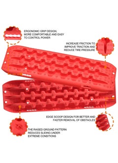 Royal Polar ROYALPOLAR 10TON Recovery Traction Tracks for Off Road Mud, Sand, Snow Tire Ladder Traction Track Vehicle Extraction Traction Mats Black  - Image 3