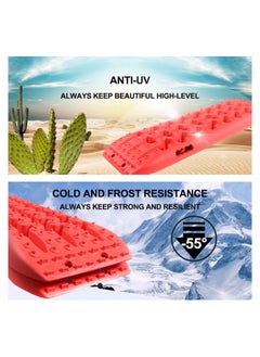 Royal Polar ROYALPOLAR 10TON Recovery Traction Tracks for Off Road Mud, Sand, Snow Tire Ladder Traction Track Vehicle Extraction Traction Mats Black  - Image 5