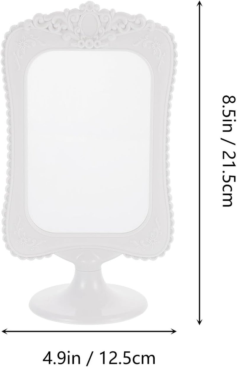 Healifty 10pcs European Style Double-sided Photo Frames White Plastic 10x15cm Tabletop Picture Holders for Home Décor and Menu Display - Image 2
