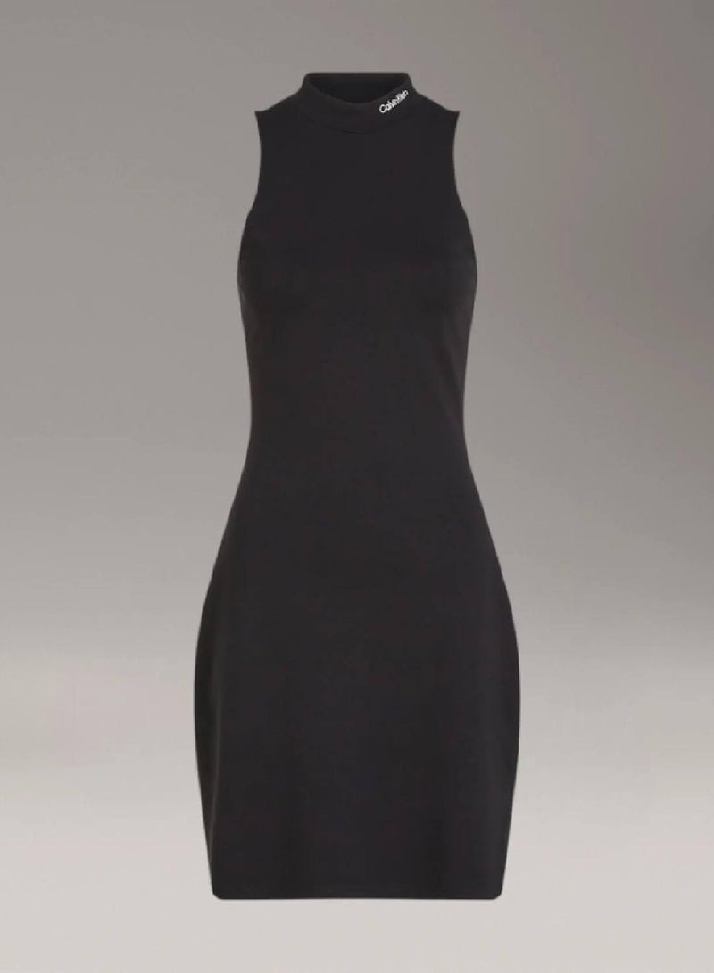كالفن كلاين جينز فستان من قماش جيرسيه ميلانو - Image 5