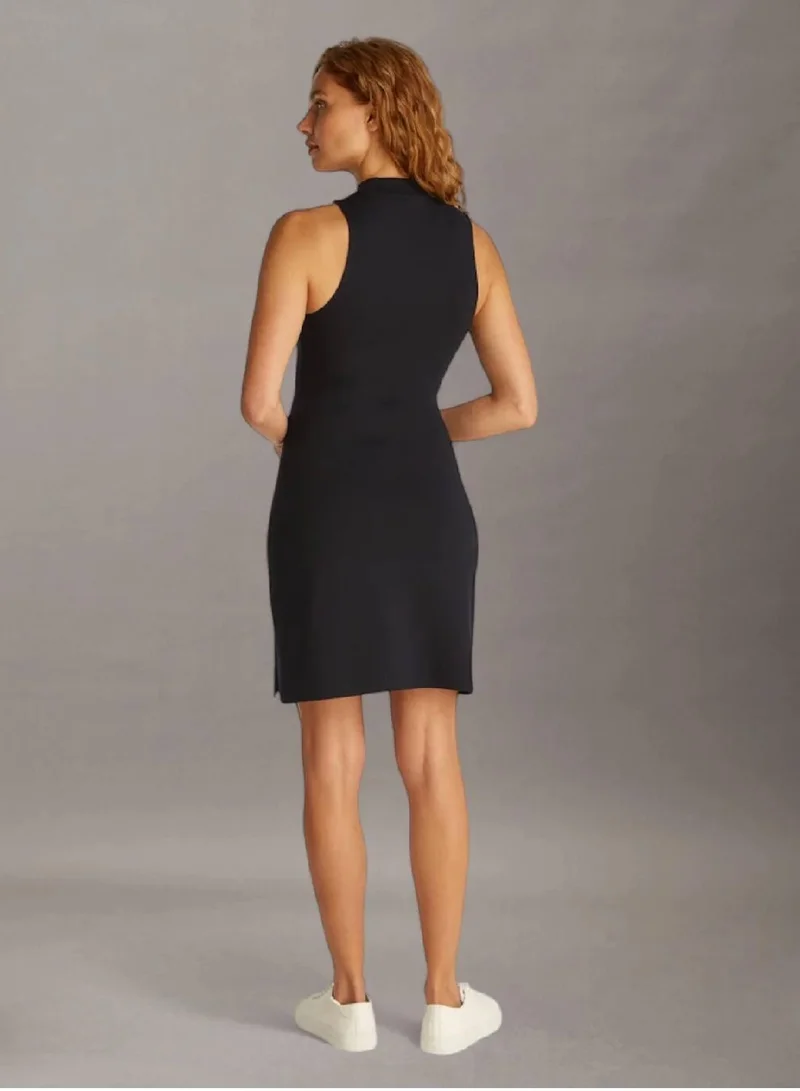 كالفن كلاين جينز فستان من قماش جيرسيه ميلانو