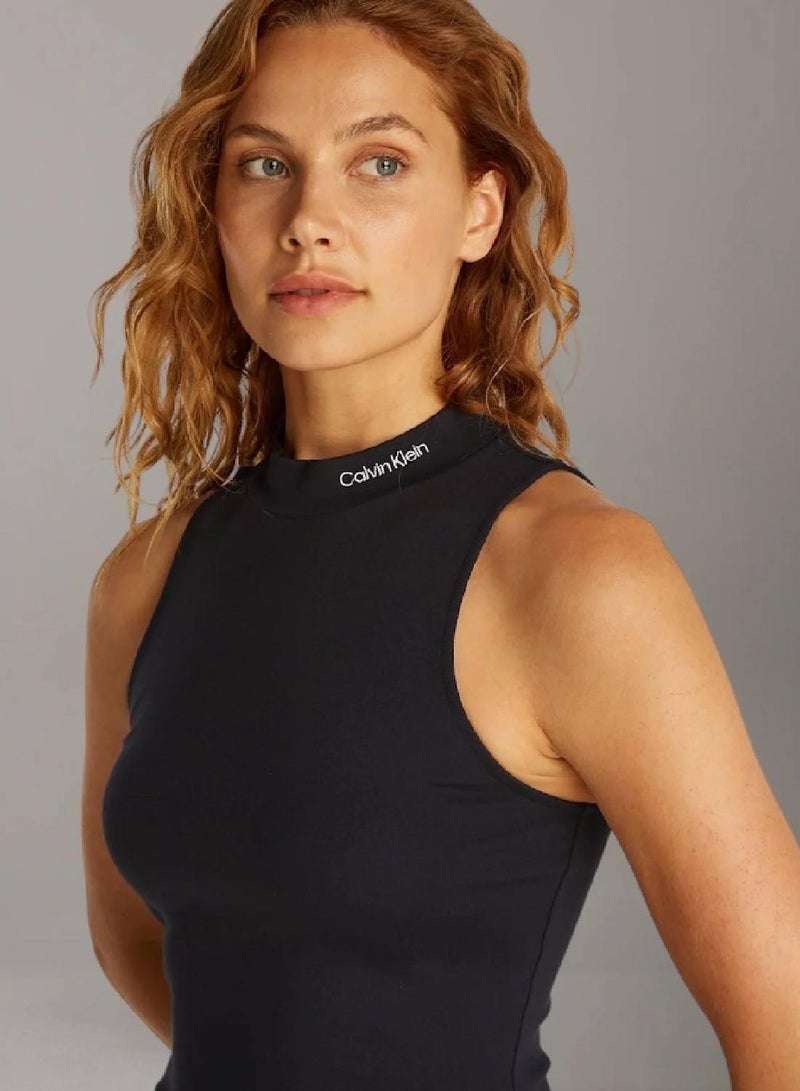 كالفن كلاين جينز فستان من قماش جيرسيه ميلانو - Image 3