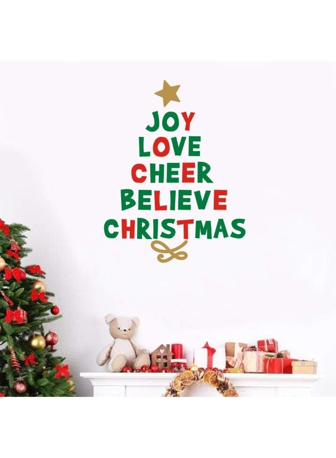 IARTTOP Crayon Christmas Quote Decal - Image 3