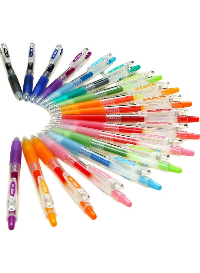 Pilot Juice Colorful Gel Pen/Click-Type Journal Pen, Juice Pen 0.5Mm, Pink And Pastel 6-Color Set Lju-60Ef - Image 3