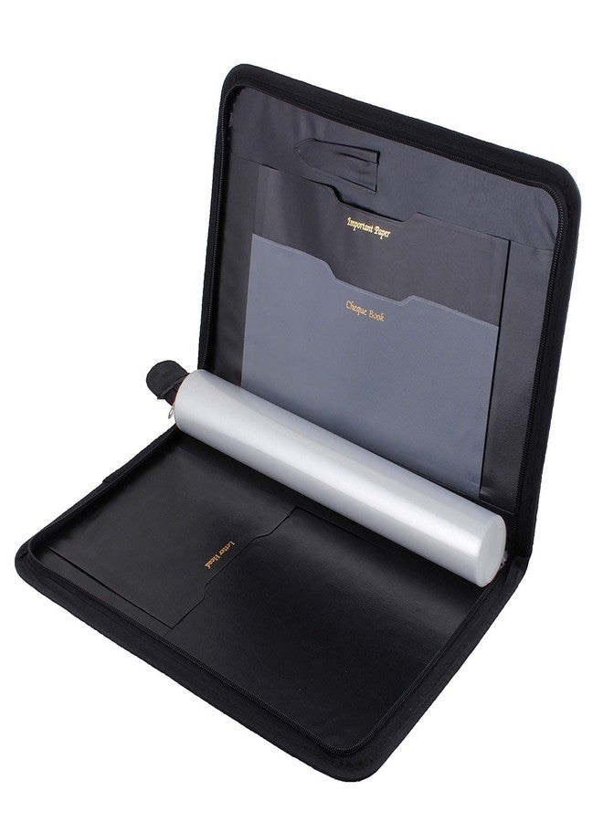 GreatDio® Files And Folders Executive Files and Folders (Colour May Vary, A4),certificate file holder/document folder for certificates/document folder for certificates a4 size/document folder with zip - Image 3