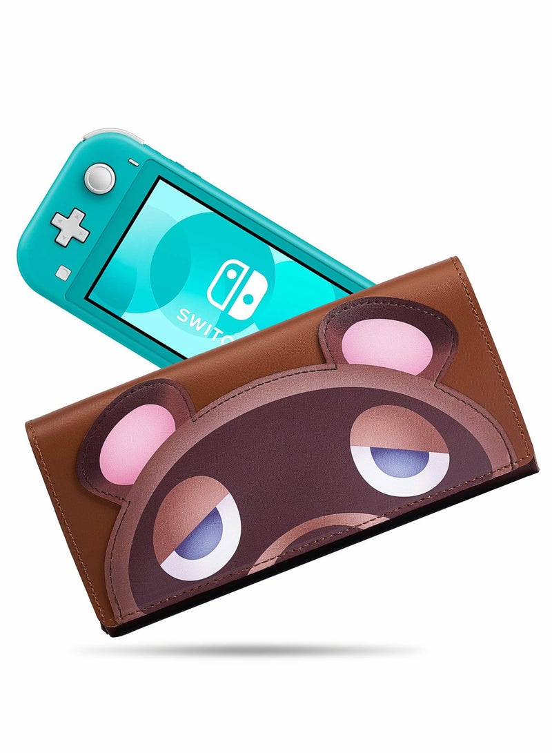 Excefore Carrying Case Compatible with Switch Lite,Portable Protective Travel Clutch Case,Slim Clutch Travel Case with Game Card Cartridges - Image 1