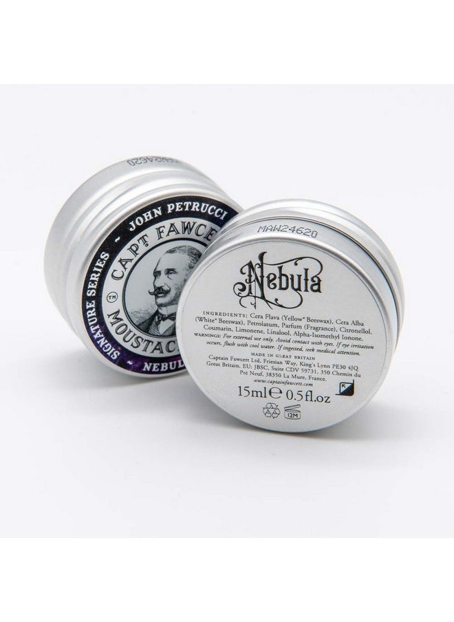 CAPTAIN FAWCETT Aptain Fawcett John Petrucci'S Nebula Moustache Wax Limited Edition Signature Series With Premium Natural Ingredients For Taming And Shaping Unruly Beards 15Ml Made In The U.K.  - Image 3