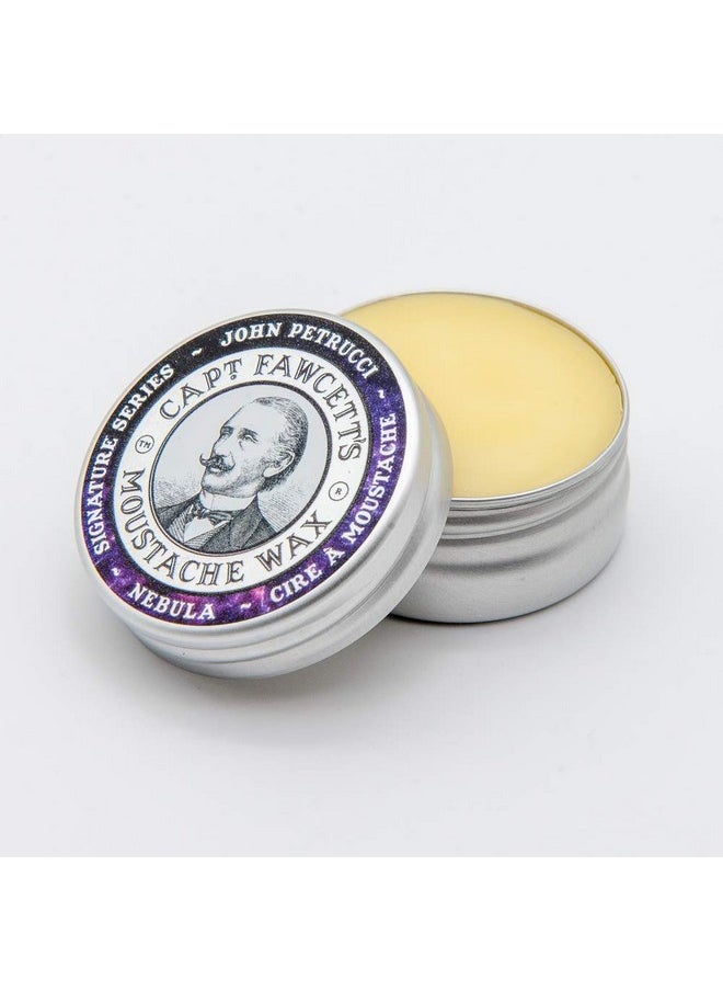 CAPTAIN FAWCETT Aptain Fawcett John Petrucci'S Nebula Moustache Wax Limited Edition Signature Series With Premium Natural Ingredients For Taming And Shaping Unruly Beards 15Ml Made In The U.K.  - Image 2