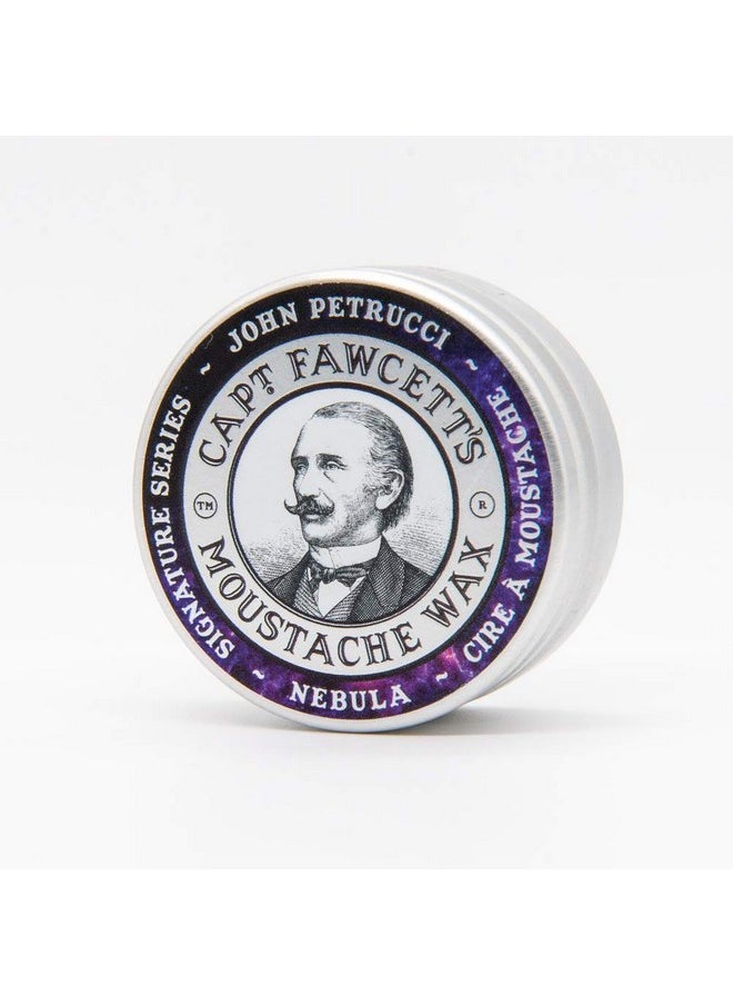 CAPTAIN FAWCETT Aptain Fawcett John Petrucci'S Nebula Moustache Wax Limited Edition Signature Series With Premium Natural Ingredients For Taming And Shaping Unruly Beards 15Ml Made In The U.K.  - Image 4