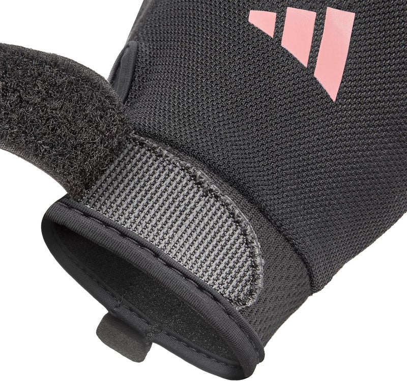 Adidas Essential Training Gloves Pink Breathable Non-Slip Grip for Gym, Fitness & Weight Training - Image 5
