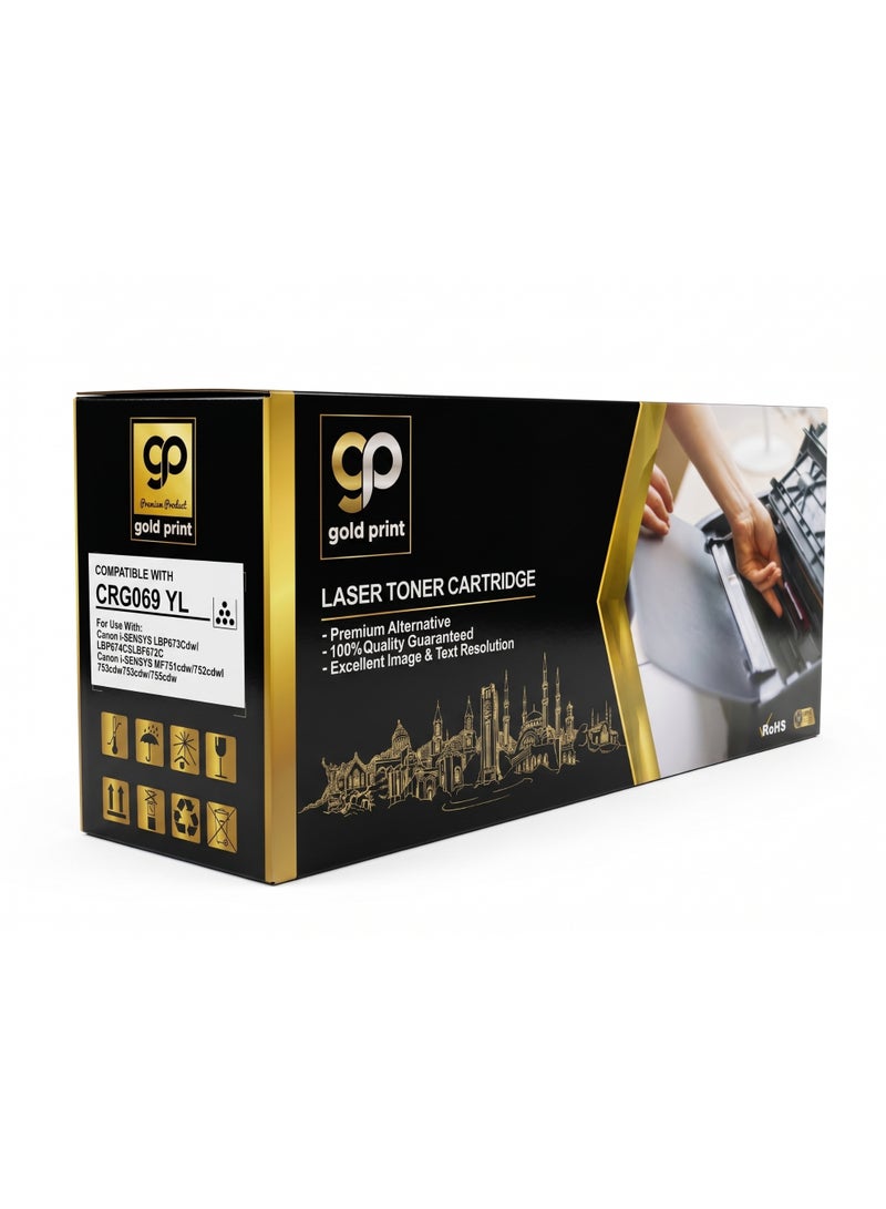 طباعة الذهب Gold Print Premium Toner Cartridge CF289A 89A  Black Compatible for HP LaserJet Enterprise M507n, M507dn, M507, 807dng, HP LaserJet Enterprise MFP M528dn, M528f, M528c, M528z - Image 1