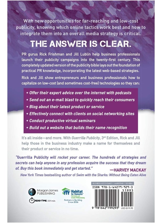 Guerrilla Publicity: Hundreds of Sure-Fire Tactics to Get Maximum Sales for Minimum Dollars