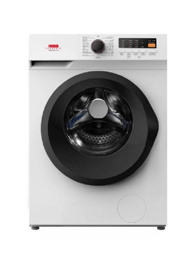 HAAM - Front Loading Washing Machine - 8 kg - White - HMFL80W-21N - Image 1