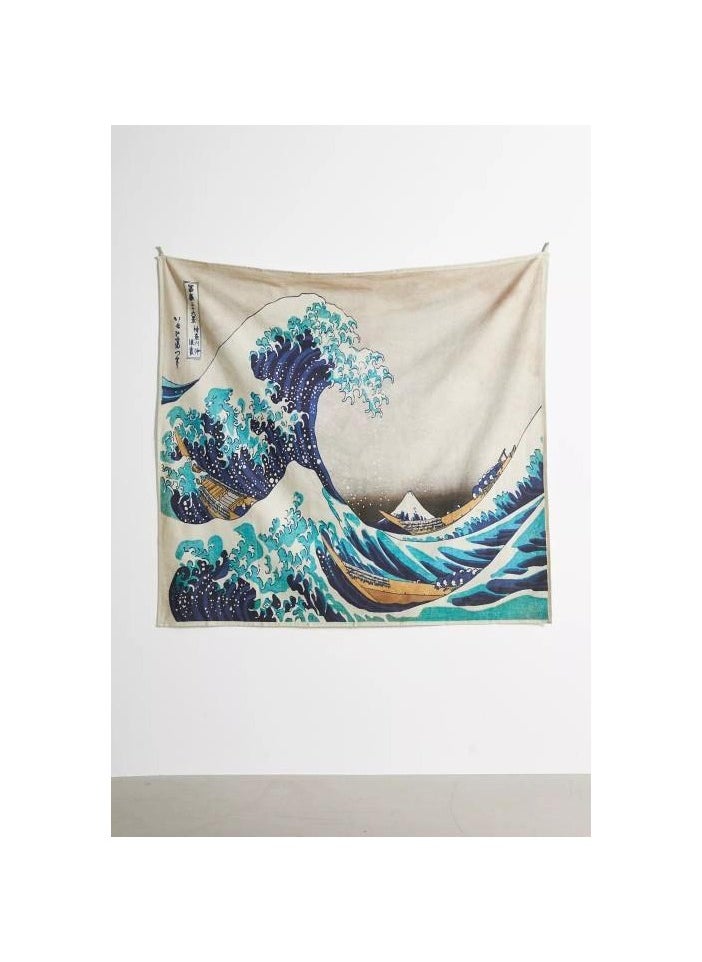 Great Waves Of Kanagawa Tapestry
