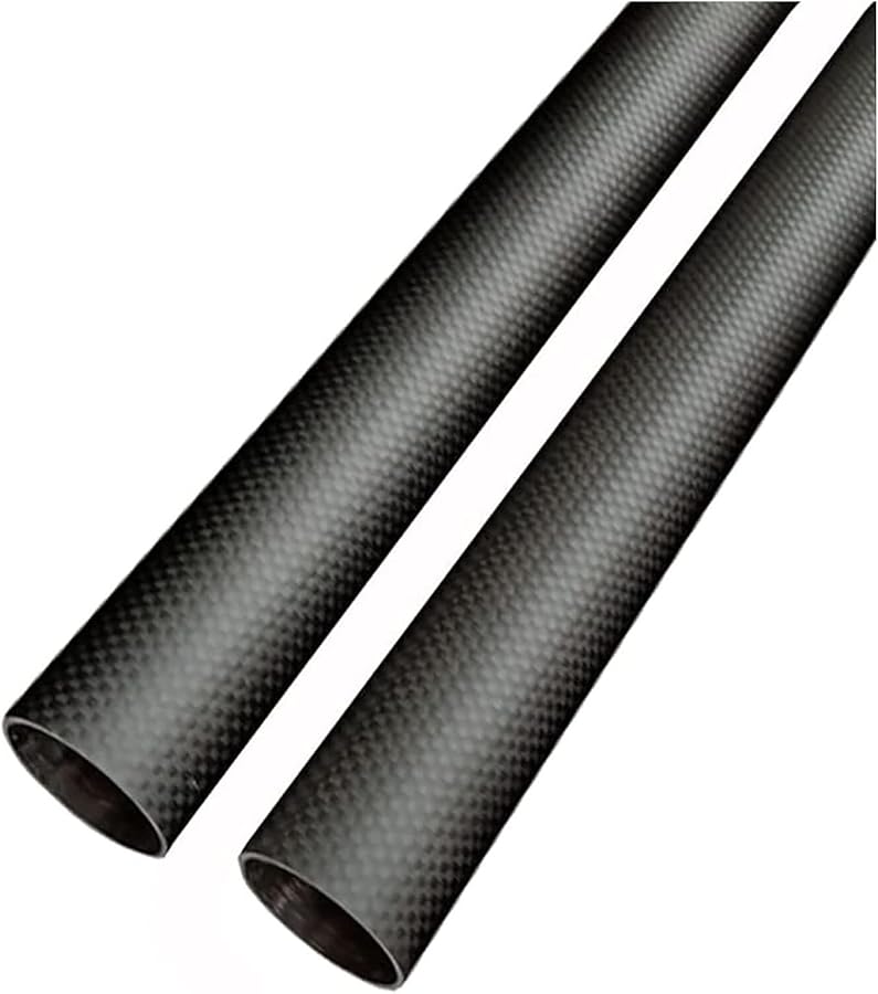 أنبوب من ألياف الكربون 18x14x500مم 3K نسيج سادة غير لامع للطائرة الرباعية المصنوعة يدويًا DIY - Image 2