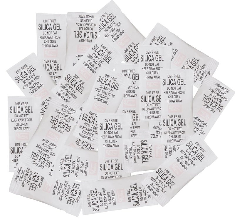 Veditm VEDITM Silica Gel 1 Gm Pouch 450 Pcs Pack Moisture absorbents Dehumidifier Silica Gel Bags for Moisture Room Cupboard Kitchen ShoeWardrobeEtc