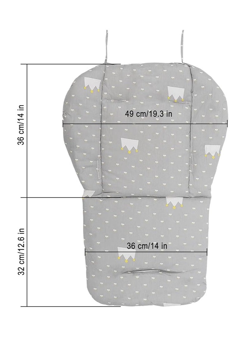 Moro Moro Small Baby Stroller Mattress – Soft Cotton Cushion for Extra Comfort  - Image 3