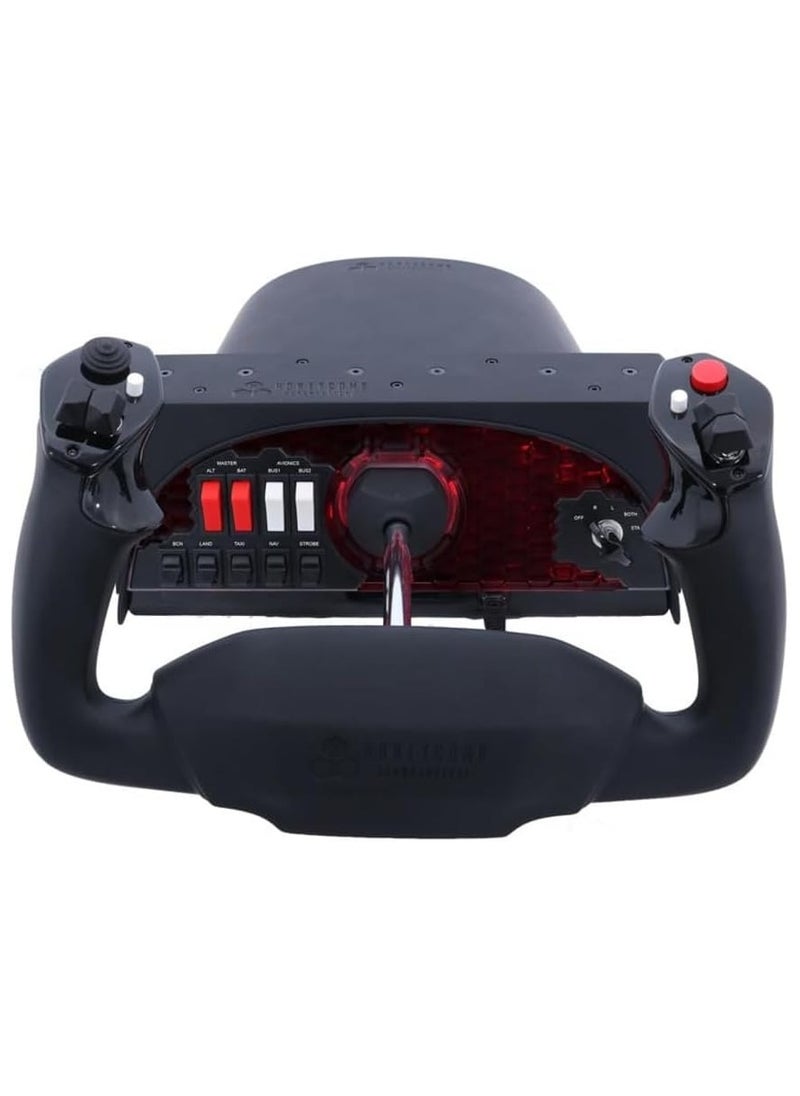 Honeycomb - Honeycomb Aeronautical Alpha Flight Controls Yoke & Switch Panel - PC/MAC - Image 1
