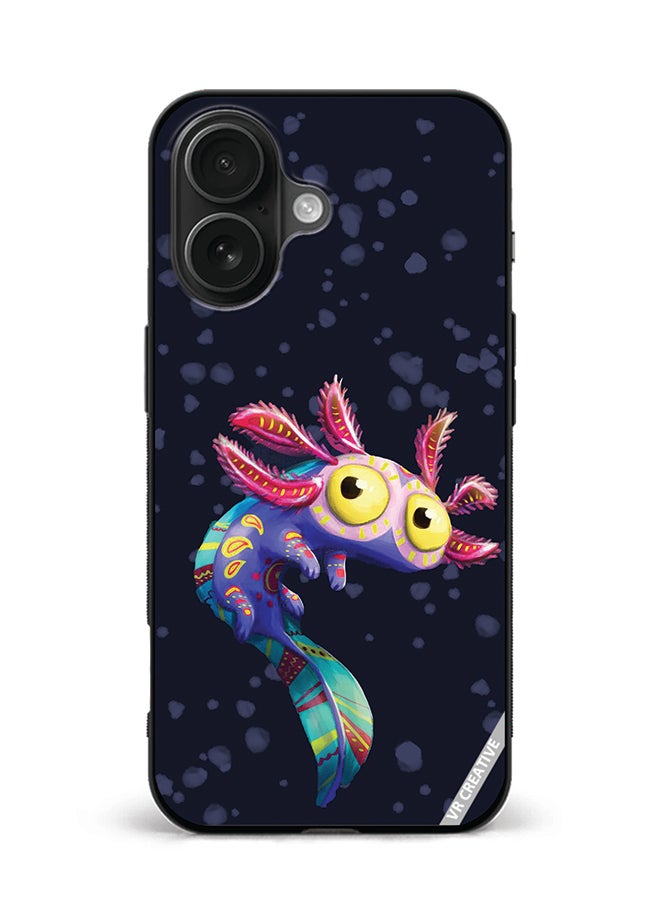VR CREATIVE Protective Case Cover For Apple iPhone 16 Water Animal Design Multicolour