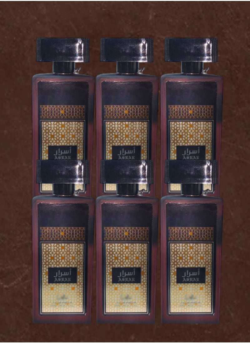 أسرار 6 قطع عطر أسرار 100 مل EDP  - Image 1