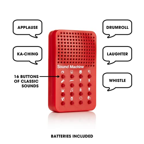 NPW Classic Sound Machine – Portable Novelty Prank Gift, Perfect Holiday White Elephant & Stocking Stuffer for Kids & Adults (16 Sound Effects) - Image 3